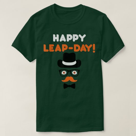 Happy Leap Day 29. Februar 2016 Funny Funny T-Shirt (Design vorne)