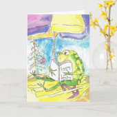 HAPPY LEAP JAHR KARTE (Gelbe Blume)