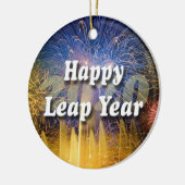 Happy Leap Year 2020 Keramik Ornament (Links)