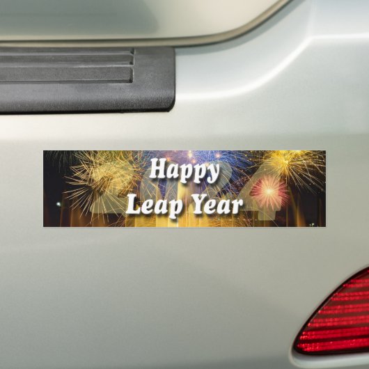 Happy Leap Year 2024 Autoaufkleber (Auf Auto)