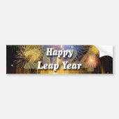 Happy Leap Year 2024 Autoaufkleber (Vorne)