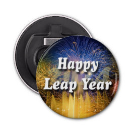 Happy Leap Year 2024 Flaschenöffner