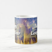 Happy Leap Year 2024 Kaffeetasse (Mittel)