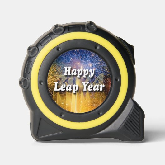 Happy Leap Year 2024 Maßband (Vorderseite)