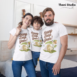 Happy Leap Year 29. Februar Vintag White T-Shirt