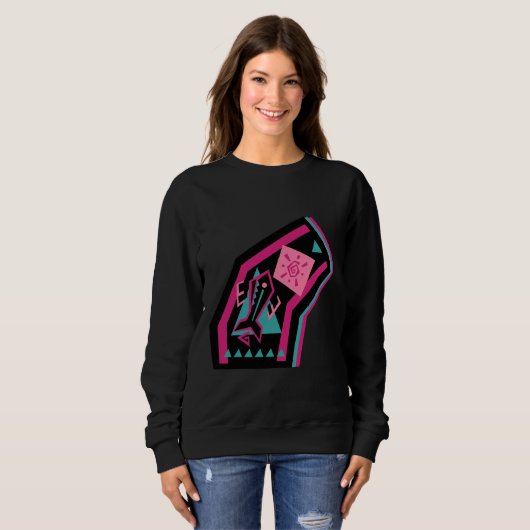 Happy Leaping Fish Sweatshirt (Vorne ganz)