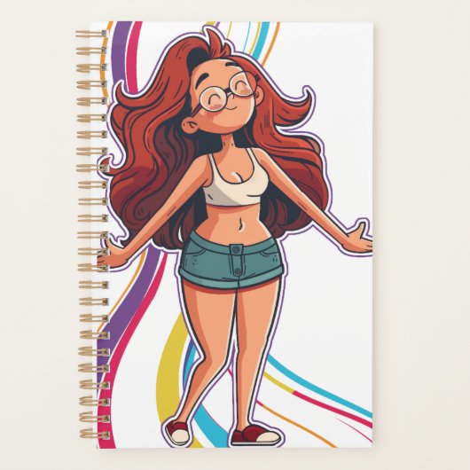 Happy lebendige, coole und selbstbewusste Chilly G Planer (Vorderseite)