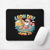 Happy Leon Day Santa Summer 6 weitere Monate für C Mousepad (Mit Mouse)