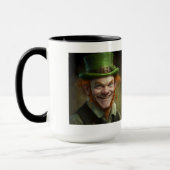 Happy Leprechaun Combo Tasse, 15 oz Tasse (Links)