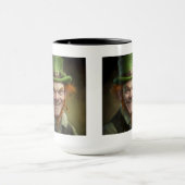 Happy Leprechaun Combo Tasse, 15 oz Tasse (Zentrum)