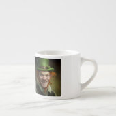 Happy Leprechaun Espresso Tasse (Rechts)