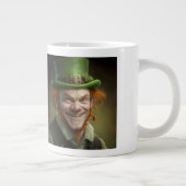 Happy Leprechaun Jumbo Tasse (Rechts)
