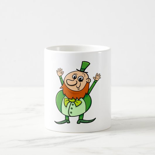 Happy Leprechaun Kaffeetasse (Mittel)