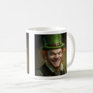 Happy Leprechaun Klassische Tasse, 11 oz Kaffeetasse