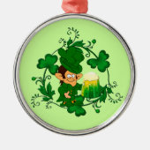 Happy Leprechaun Ornament (Vorne)