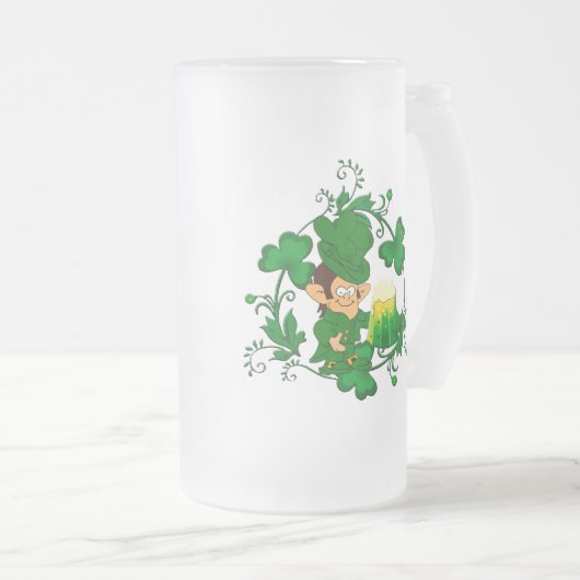 Happy Leprechaun Tasse (VorderseiteRechts)