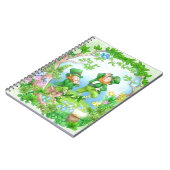 Happy Leprechauns Notizblock (Linke Seite)