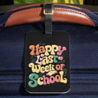 Happy letzte Woche der Lehrer Schüler wachsen