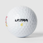 Happy letzte Woche der Lehrer Schüler wachsen Golfball (Logo)