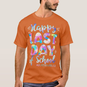 Happy letzten Tag der Schulbusfahrer Leben Sommer T-Shirt