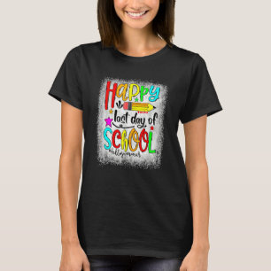 Happy letzten Tag der Schule Hallo Sommer Schüler  T-Shirt