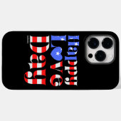 HAPPY LIEBE DAY American Flag Case-Mate iPhone Hülle (Rückseite (Horizontal))