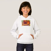 Happy Liebe Hearts Art Hoodie Sweatshirt (Vorne ganz)