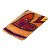 Happy Liebe Herz Kunst Inspiration Kühlschrankmagn Magnet (Linke Seite)