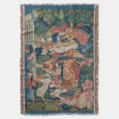 Happy Life in Paradise Garden Mittelalterliches Mu Decke (Vorderseite Vertikal)