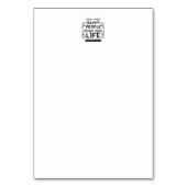 Happy Life with Faith – Proverbs 15:15 Art Tischnummer (Rückseite)