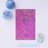 Happy Lila and Pink Mandala Flyer (Einzeln)