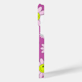 Happy lila iPhone hülle (Linke Seite)