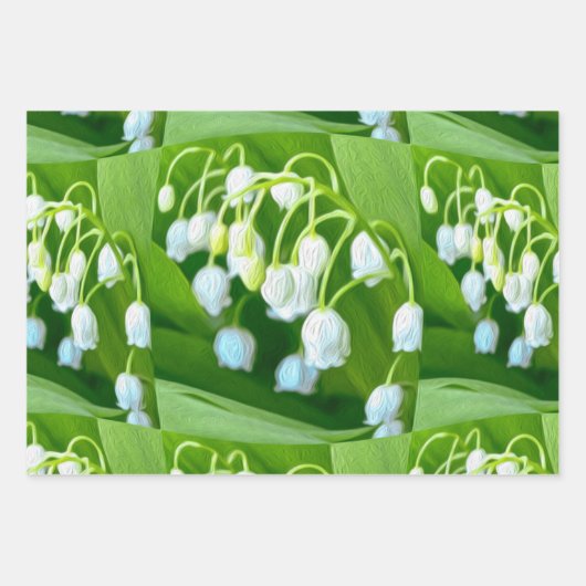 Happy Lily des Talmusters Geschenkpapier Set (Vorderseite 3)