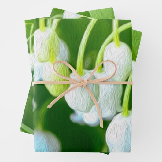 Happy Lily des Talmusters Geschenkpapier Set (Beispiel)