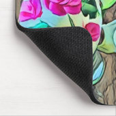 Happy Lilys Mousepad (Ecke)