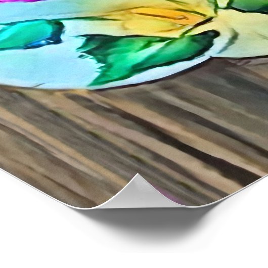 Happy Lilys Poster (Ecke)