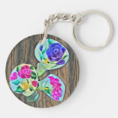 Happy Lilys Schlüsselanhänger (Rückseite)