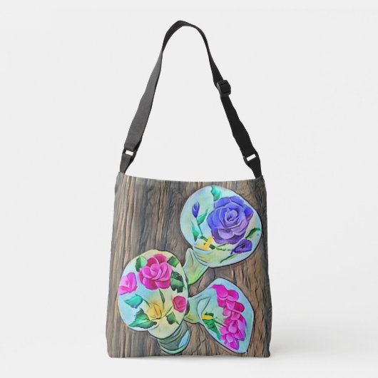 Happy Lilys Tragetaschen Mit Langen Trägern (Rückseite)