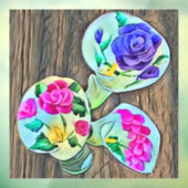 Happy Lilys Window Clying Fensteraufkleber (Blatt 3)