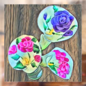 Happy Lilys Window Clying Fensteraufkleber (Blatt 2)