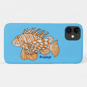 Happy lionfish Cartoon Illustration Case-Mate iPhone Hülle