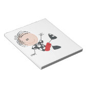 Happy Little Boy Notizblock (angewinkelt)
