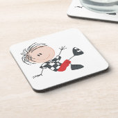 Happy Little Boy Untersetzer (Linke Seite)