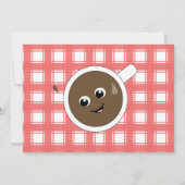 Happy Little Breakfast Einladung (Rückseite)