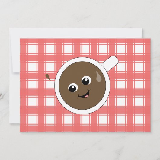 Happy Little Breakfast Einladung (Rückseite)