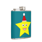 Happy Little Christmas Star Flask Flachmann (Rechts)