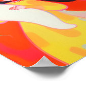 Happy Little Ghost Poster (Ecke)