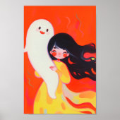 Happy Little Ghost Poster (Vorne)