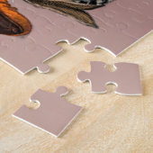 Happy Little Gnome in Birds Houses Hat - Malerei Puzzle (Seite)