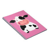 Happy Little Holstein Milchkühe Notizblock (Rechte Seite)